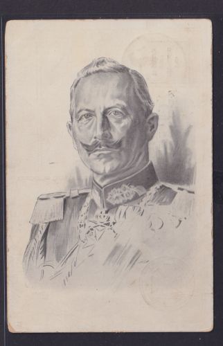 Ansichtskarte ab Braunschweig Kaiser Wilhelm II Künstlerkarte