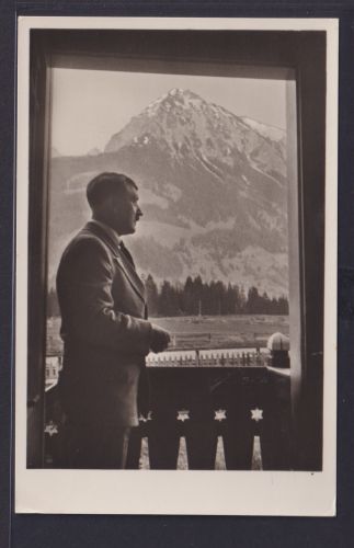 Ansichtskarte Der Führer Adolf Hitler vor Bergpanorama Photo Hoffmann München