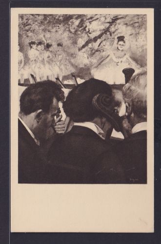 Ansichtskarte Orchester Edgar Degas Verlag des Städelschen Kunstinstitute