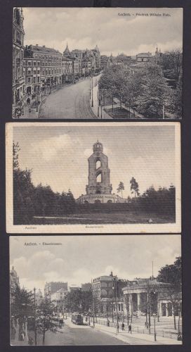 Ansichtskarte Aachen Lot Sammlung 24 Stk. z.B. Katschhof Festpreis 50,00