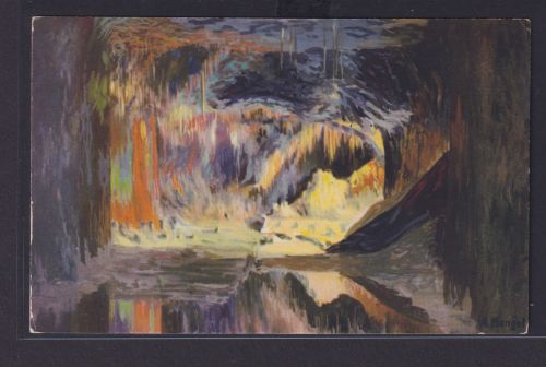 Ansichtskarte Saalfeld Feengrotten Märchendom Gralsburg