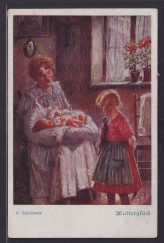 Ansichtskarte Österreich Deutsche Böhmen Künstler Deutscher Schulverein