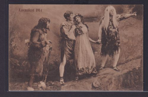 Ansichtskarte Lucasfest 1911 Festspiele Wilhelm Müller Photo Magdeburg