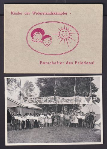 Ansichtskarte Lot Sammlung Kinder Widerstand Widerstandskämpfer Botschafter