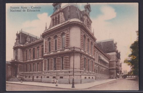 Ansichtskarte Buenos Aires Bildung Ministerium Nacional de Education Argentinien