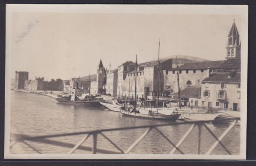 Ansichtskarte Trogir Meer Schiffe Kroatien