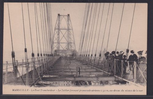 Ansichtskarte Marseille Schwebefähre Hafen Frankreich