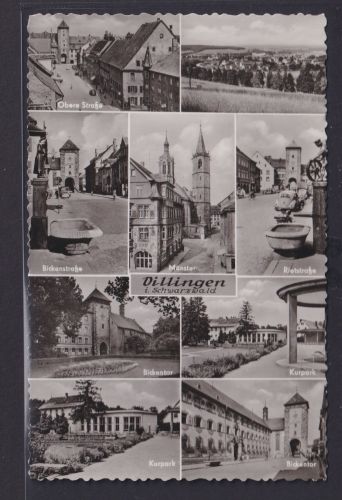 Ansichtskarte Dillingen Schwarzwald Ansichten Verlag Emil Hartmann Mannheim