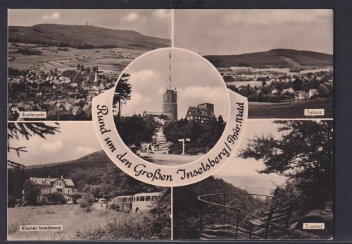Ansichtskarte Brotterode Tabarz Inselberg Thüringen Thüringer Wald Verlag