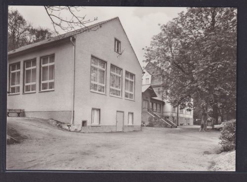 Ansichtskarte Gernrode Erholungsheim Freundschaft Harz Sachsen Anhalt Bild und