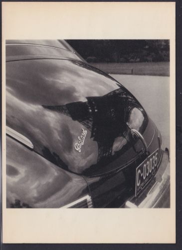 Foto Ansichtskarte Auto Oldtimer Packard Tour Eiffel Rally Fotograf Willy Ronis