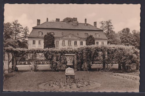 Ansichtskarte Cottbus Schloss Branitz Heimatmuseum Brandenbutg nach Wiesbaden