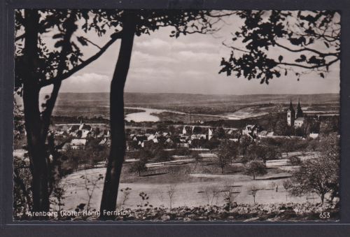 Ansichtskarte Arenberg Ortsansicht Landschaft Eifel Rheinland Pfalz Verlg F.