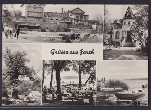 Ansichtskarte Ferch Erholungsheim Pierre Samard Schwielowsee Ansichten