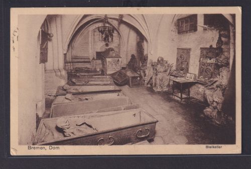 Ansichtskarte Bremen Dom Bleikeller Aufbewahrungskeller nach Oberpickenhain