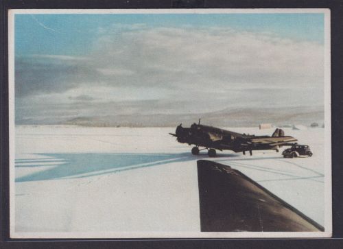 Militaria Flugpost Flugzeug Junkers Ju 52 Weltkrieg Tante Ju Deutsches Reich