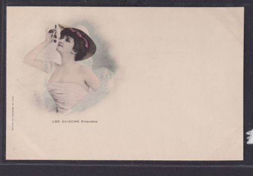 Ansichtskarte Jugendstil Art Nouveau Dame Frau Schönheit Edition Du Panorama De