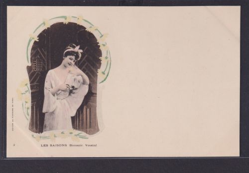 Ansichtskarte Jugendstil Art Nouveau Junge Dame Schönheit Edition Du Panorama