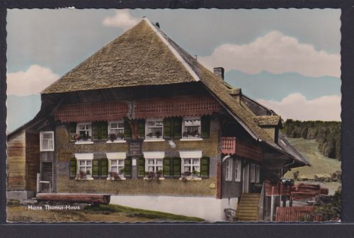 Ansichtskarte Bernau Hans Thoma Haus Schwarzwald Kurort Baden Württemberg nach