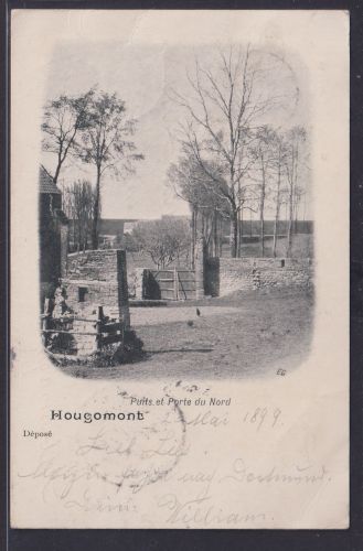 Ansichtskarte Watrloo Belgien Hougomont Chateau Festung Schlacht bei Waterloo