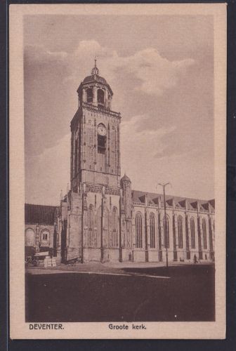Ansichtskarte Deventer Große Kirche Niederlande