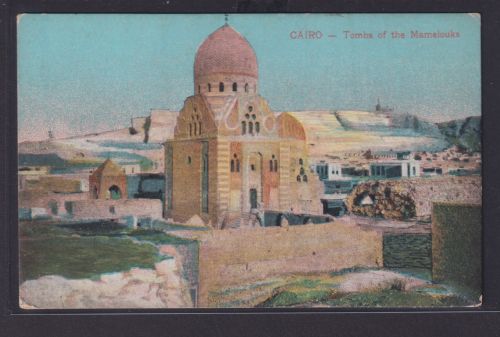 Ansichtskarte Künstlerkarte Cairo Gräber der Mamluken Agypten