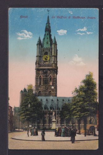Ansichtskarte Künstlerkarte Gent Gant Kirche Belgien