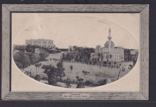 Ansichtskarte Künstlerkarte Constantinopel Istambul Palais Jildies Hamidie