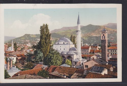 Ansichtskarte Sarajevo Jugoslawien Bosnien Herzegowina Begova Moschee