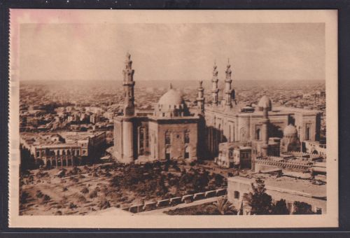 Ansichtskarte Cairo Kairo Ägypten Hauptstadt Totalansicht mit Moschee