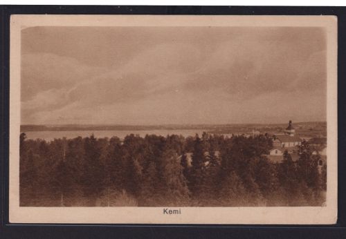 Ansichtskarte Kemi Finnland Landschaft Wald