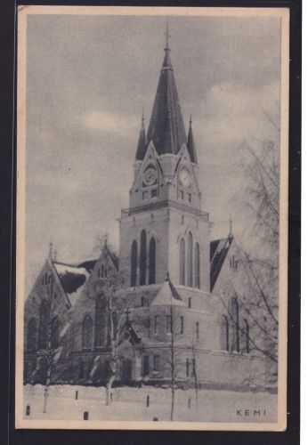 Ansichtskarte Kemi Finnland Kirche Kirkko