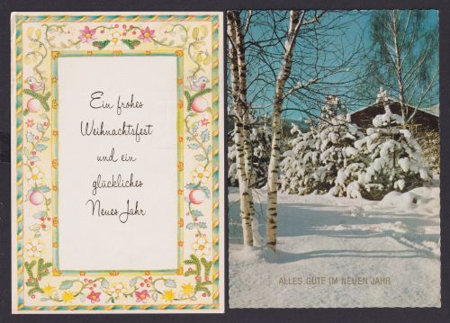 Ansichtskarte Weihnachten Grüße Sammlung 6 Karten Grußkarten