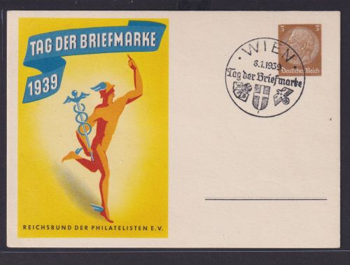 Briefmarken Ostmark Österreich Wien Deutsches Reich Privatganzsache Philatelie