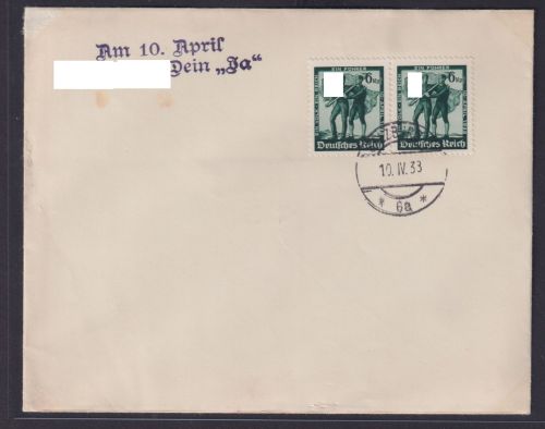 Ostmark Salzburg Österreich Deutsches Reich Brief VIOL: L 2 Dem ...... Dein