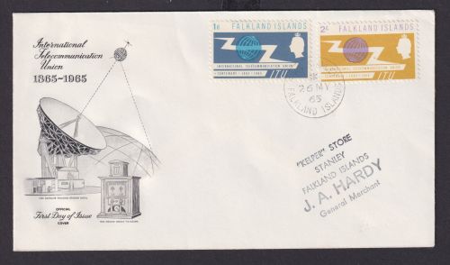 Falkland inseln Brief Telekommunikation Port Stanley