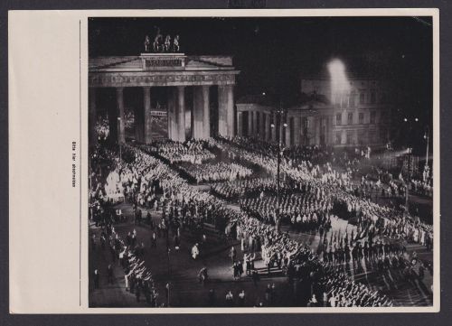 Deutsches Reich Sammelbild aus Deutschland erwacht Bild 111 Werben Kampf und