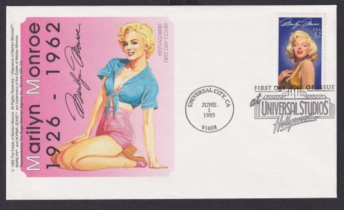 Australien Brief Marilyn Monroe Schauspielerin Film Reklame Universal Studios