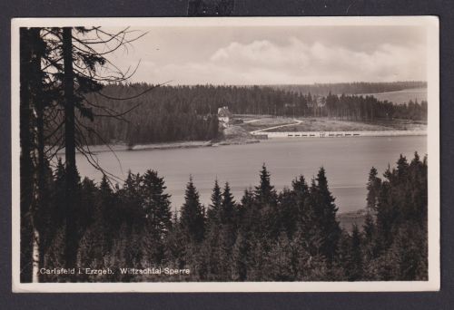 Ansichtskarte Carlsfeld Sachsen Erzgebirge Wiltzschtalsperre Verlag Brück & Sohn