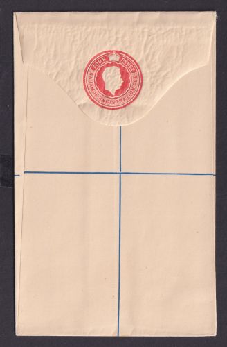 Bahamas Ganzsache Einschreibeumschlag EU 4 p postal stationery