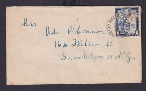 British Guiana Brief EF 6 cents nach Brooklyn New York