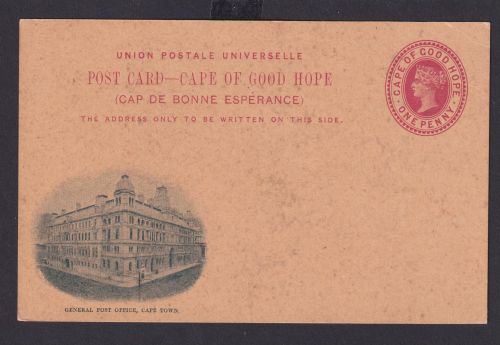 Kap der guten Hoffnung Ganzsache Cape of good Hope Queen Victoria 1 Penny