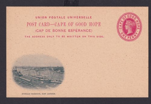 Kap der guten Hoffnung Ganzsache Cape of good Hope Queen Victoria 1 Penny