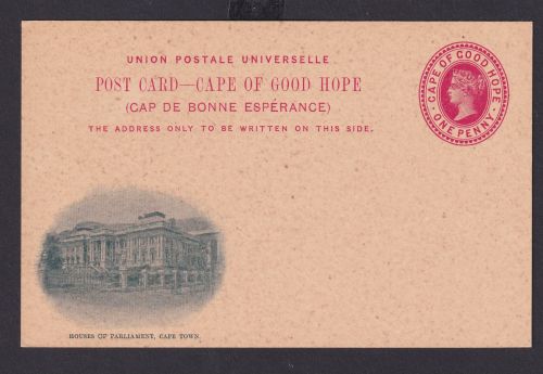 Kap der guten Hoffnung Ganzsache Cape of good Hope Queen Victoria 1 Penny