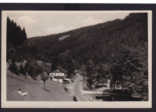 Ansichtskarte Grubersmühle Österreich Sormitzgrund ab Wurzbach nach Arnstadt