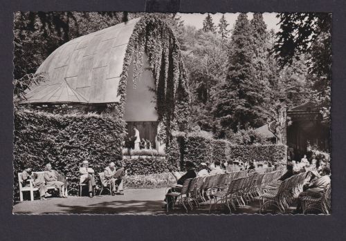 Ansichtskarte Badenweiler Baden Württemberg Kurpark Musik Verlag Emil Hartmann