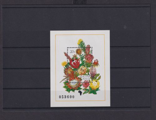 Ungarn Europa Block Briefmarken Pflanzen Blumen Luxus postfrisch