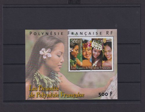 Französisch Polynesien Übersee Block Briefmarken Schönheit 2000 Luxus postfrisch