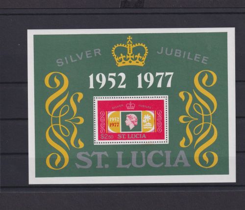 St. Lucia Karibik Regentschaft Queen Elisabeth Block 11 Luxus postfrisch MNH