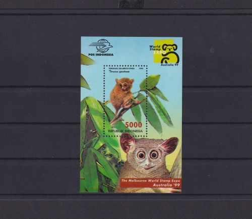 Übersee Indonesien Block Luxus postfrisch Tiere Australien Philatelie Briefmarke